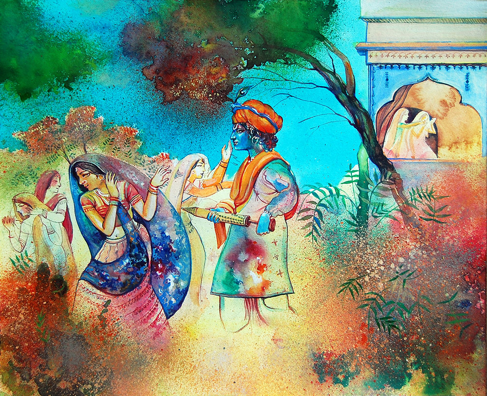 The legend of Krishna’s frolic with the Gopis is at the heart of Holi